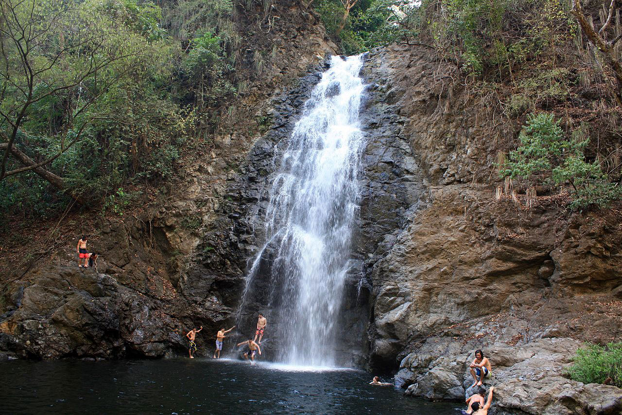 Waterfall in Montezuma, Costa Rica